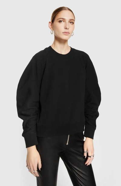 Shop Rebecca Minkoff Joan Sweatshirt In True Black