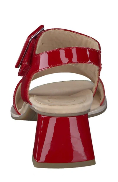 Shop Paul Green Tanya Slingback Sandal In Lipstick Patent