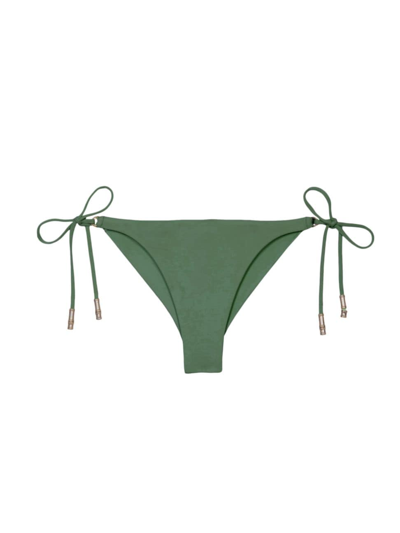 Shop Vix By Paula Hermanny Women's Shaye Side-tie Bikini Bottoms In Green