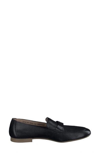 Shop Paul Green Taylor Loafer In Black Grained