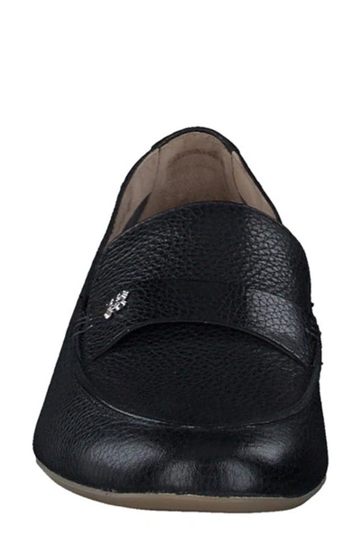 Shop Paul Green Taylor Loafer In Black Grained