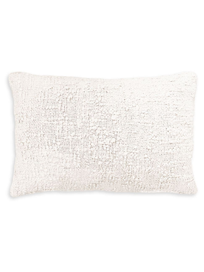 Shop Anaya Cozzy Cotton Boucle Down Alternative Pillow In Ivory