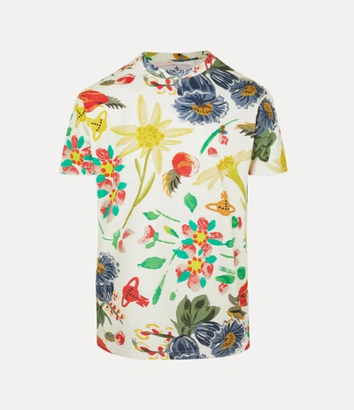 Shop Vivienne Westwood Classic T-shirt In Folklore-flower