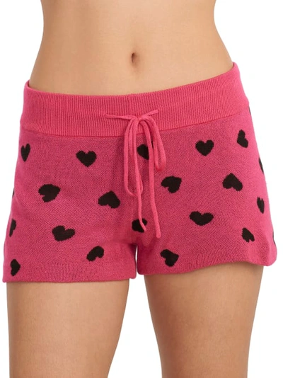 Shop Beach Riot Callie Knit Sleep Shorts In Candy