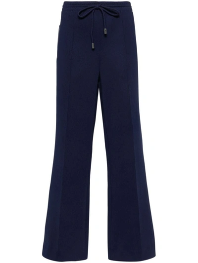 Shop Jw Anderson J.w. Anderson Bootcut Track Pants In Blue