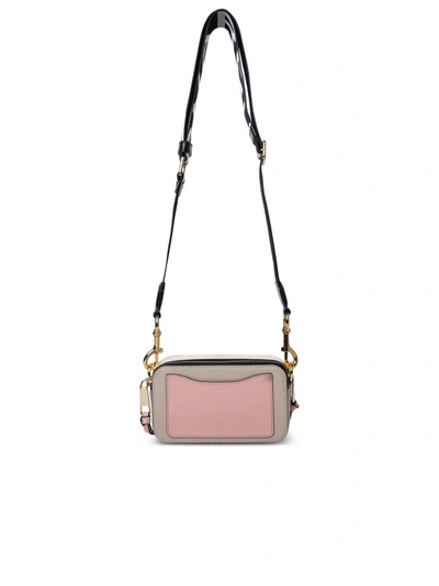Shop Marc Jacobs (the) Snapshotbag In Khaki Saffiano Leather In Neutrals