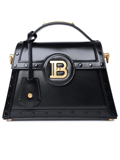 Shop Balmain B-buzz Bag In Black