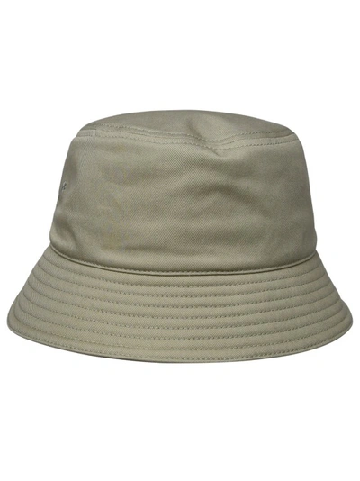 Shop Burberry Hunter Cotton Hat In Grey