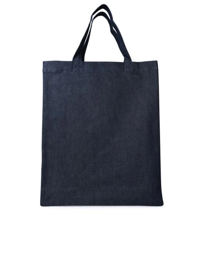 Shop Apc Cotton Lou Bag In Black