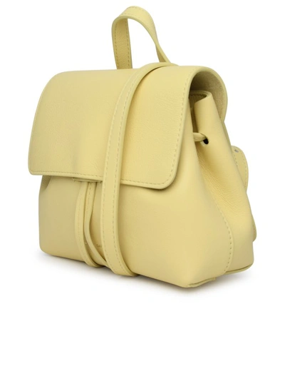Shop Mansur Gavriel Small Lady Soft Bag In Yellow Leather In Brown