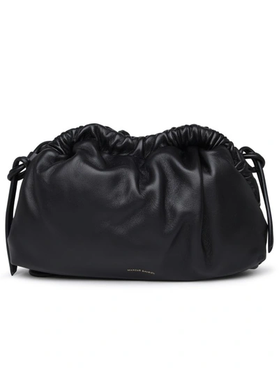 Shop Mansur Gavriel Small Cloud Shoulder Bag In Black Leather