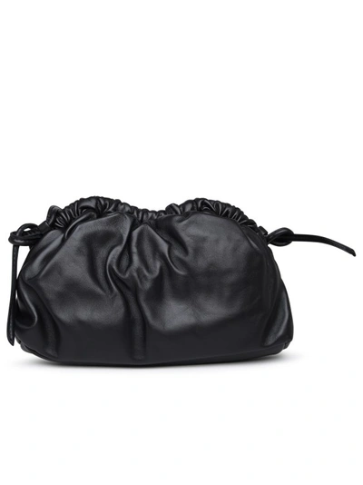 Shop Mansur Gavriel Small Cloud Shoulder Bag In Black Leather