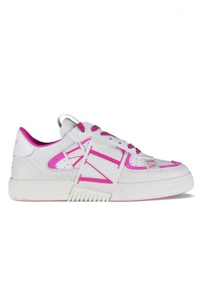 Valentino Garavani Man Sneakers White Size 7 Soft Leather