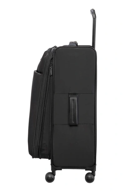 Shop It Luggage Lustrous 27-inch Softside Spinner Luggage In Charcoal