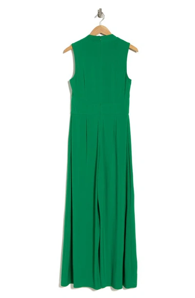 Shop Vince Camuto Ity Cowl Neck Jumpsuit In Green