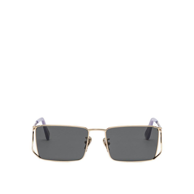 Shop Retrosuperfuture Atlas Rectangular Frame Sunglasses In Multi