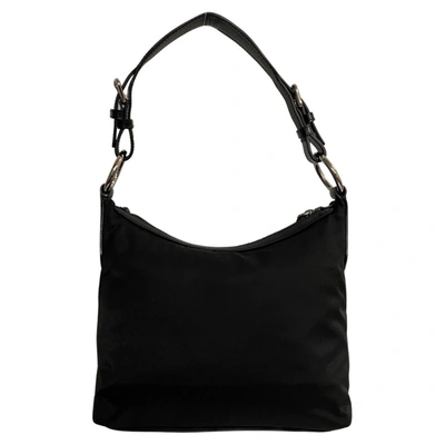 Shop Prada Black Synthetic Shoulder Bag ()