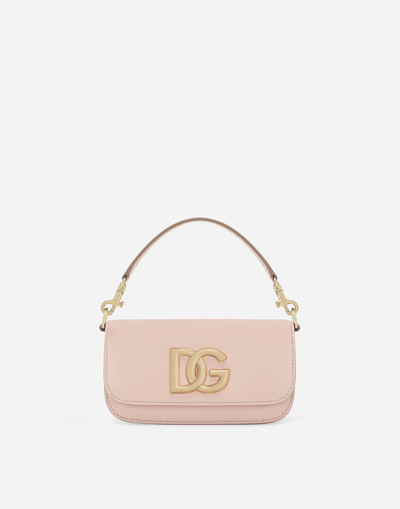 Shop Dolce & Gabbana 3.5 Crossbody Bag In Pink