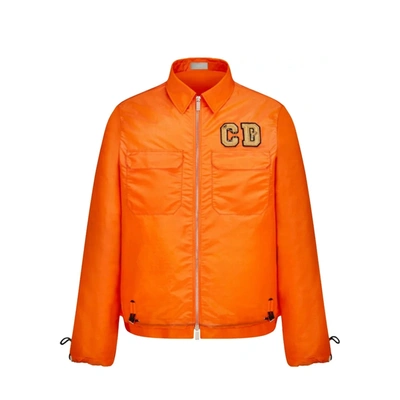 Shop Dior X Kenny Scharf Shirt Jacket In Blue