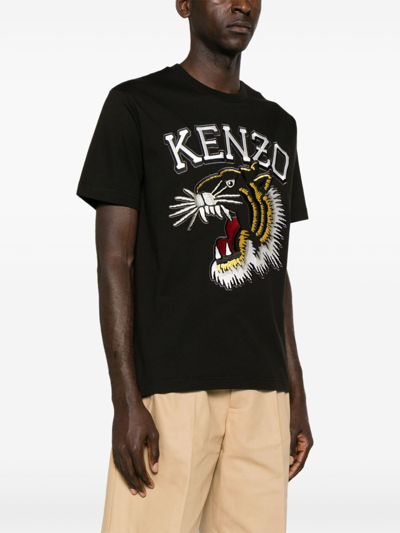 Shop Kenzo T-shirt Varsity T-shirt