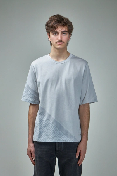 Shop Fendi Diagonal Jersey T-shirt
