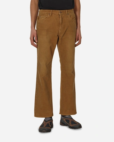 Shop Hysteric Glamour Bootcut Cordurory Pants In Brown