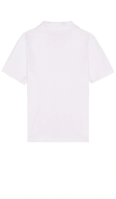 Shop Citizens Of Humanity Malachi Polo In Optic White