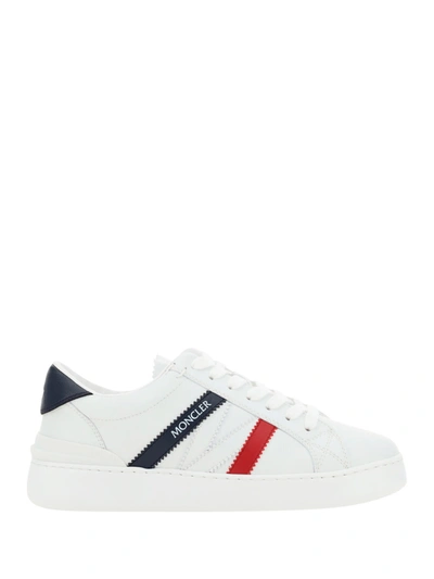 Shop Moncler Monaco Sneaker In White