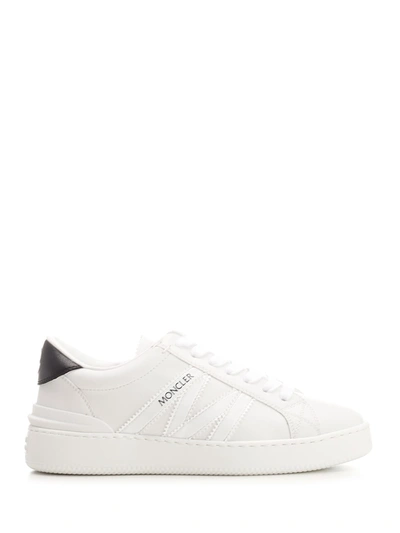 Shop Moncler Monaco Low-top Sneaker In White