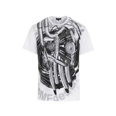Shop Comme Des Garçons Printed T-shirt In White