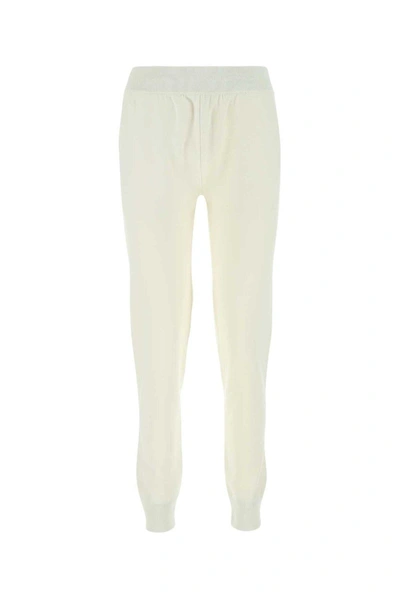 Shop Bottega Veneta Lightweight Jogger Trousers In White
