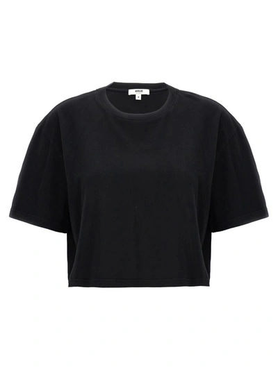 Shop Agolde 'anya' T-shirt In Black
