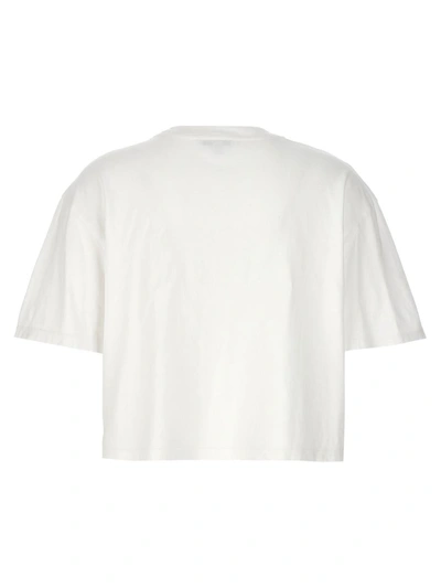 Shop Agolde 'anya' T-shirt In White