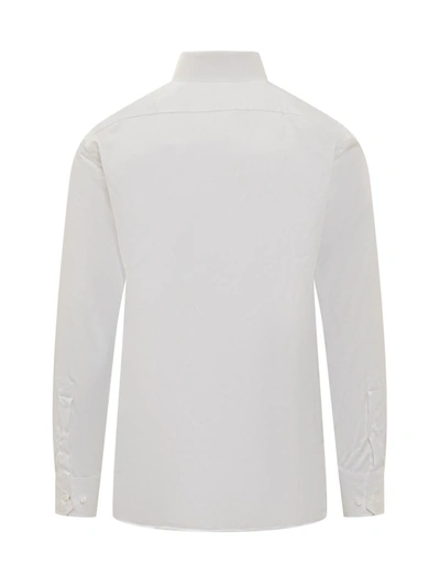 Shop Hugo Boss Boss L-hays-kentb Shirt In White
