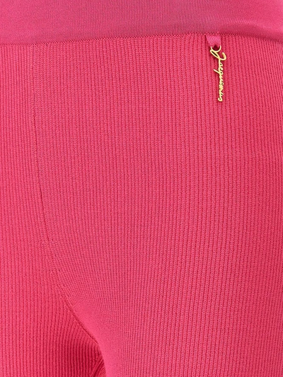 Jacquemus Le Short Pralu Leggings Fuchsia In Fuchsia