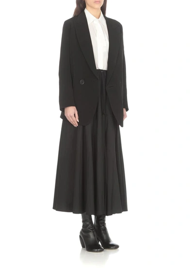 Shop Yohji Yamamoto Skirts Black
