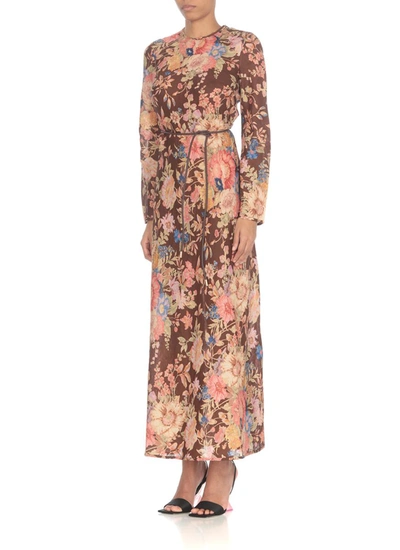 Shop Zimmermann Dresses Brown