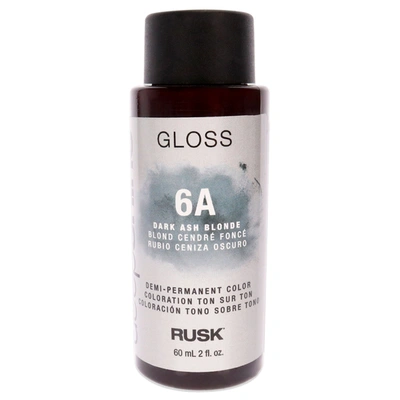 Shop Rusk Deepshine Gloss Demi-permanent Color - 6a Dark Ash Blonde By  For Unisex - 2 oz Hair Color