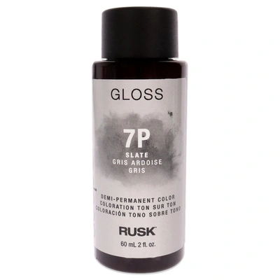 Shop Rusk Deepshine Gloss Demi-permanent Color - 7p Slate By  For Unisex - 2 oz Hair Color