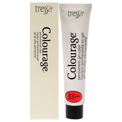 Shop Tressa Colourage Permanent Gel Color - 7rc Copper By  For Unisex - 2 oz Hair Color In Grey