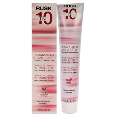 Shop Rusk Permanent Cream Color In10 - 7n Medium Natural Blonde By  For Unisex - 3.4 oz Hair Color In Grey