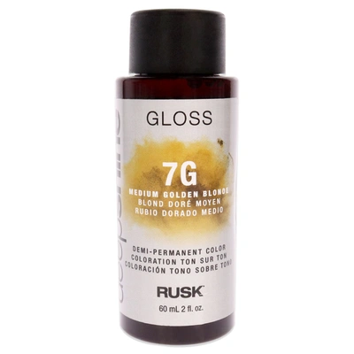 Shop Rusk Deepshine Gloss Demi-permanent Color - 7g Medium Golden Blonde By  For Unisex - 2 oz Hair Color