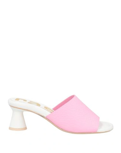 Shop Ras Woman Sandals Pink Size 8 Soft Leather