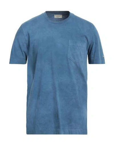 Shop Altea Man T-shirt Pastel Blue Size M Cotton
