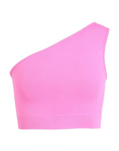 Shop Rick Owens Woman Top Pink Size S Polyamide, Elastane