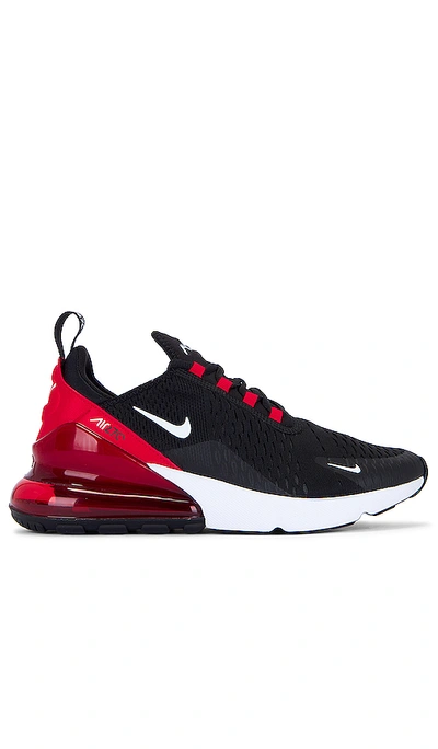 Shop Nike Air Max 270 In Black  White  University Red  & Anthraci
