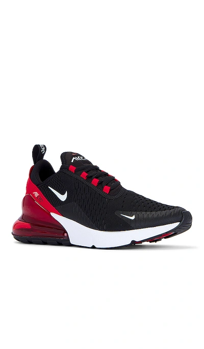Shop Nike Air Max 270 In Black  White  University Red  & Anthraci