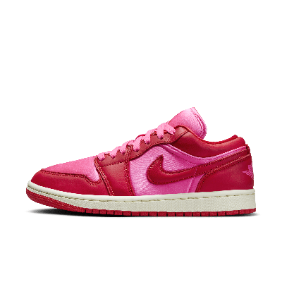 Shop Jordan Women's Air  1 Low Se Shoes In Pink