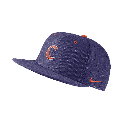 Shop Nike Clemson  Men's College Baseball Hat In Purple