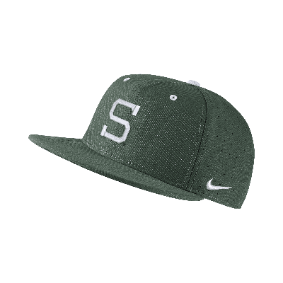 Shop Nike Michigan State  Men's College Baseball Hat In Green
